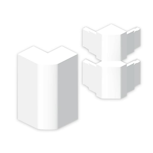 UNEX 93276-2 Angulo exterior 50x170 U24X blanco nieve