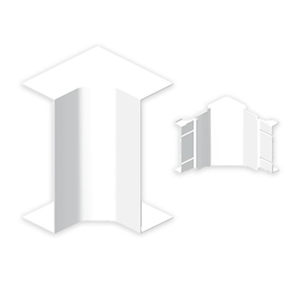 UNEX 93321-2 Angulo interior 50x100 U24X blanco nieve