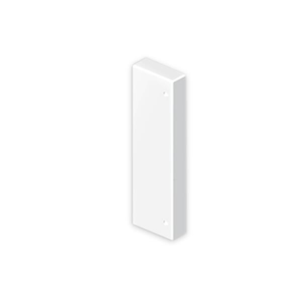 UNEX 93372-2 Tapa final 50x130 U24X blanco nieve