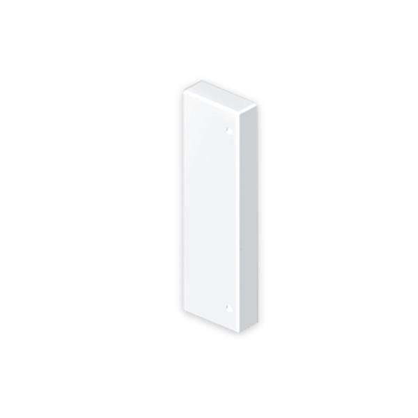 UNEX 93382-2 Tapa final 70x130 U24X blanco nieve