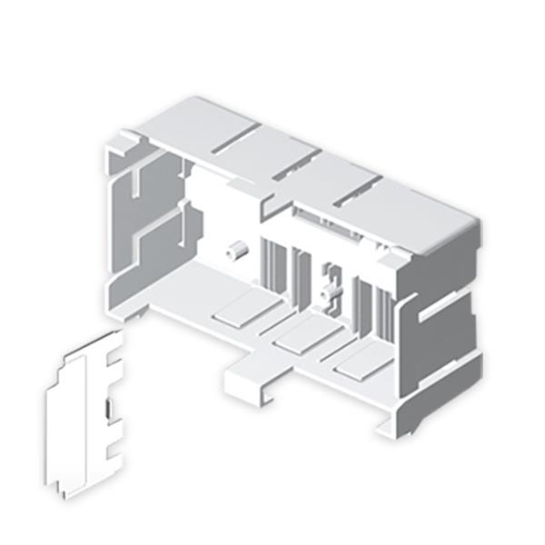 UNEX 93718 Caja 120mm cubierta 65 U24X PVC