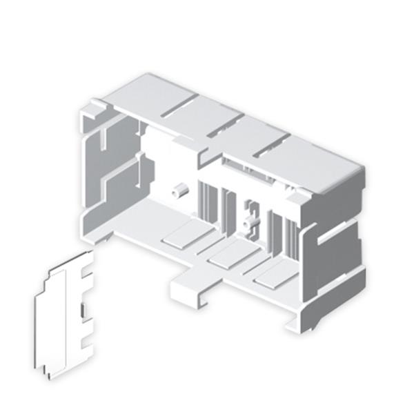 UNEX 93719 Caja 120mm cubierta 80 U24X PVC