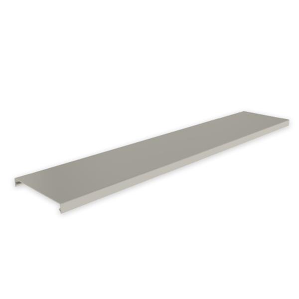 UNEX T-100.07 Cubierta canal 77 100 U23X PVC-M1 gris