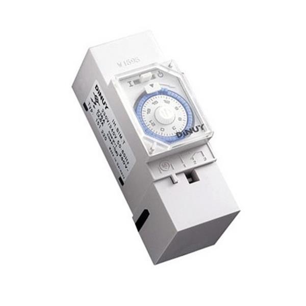 DINUY IH BIM Q12 Reloj analógico 12Vcc con reserva