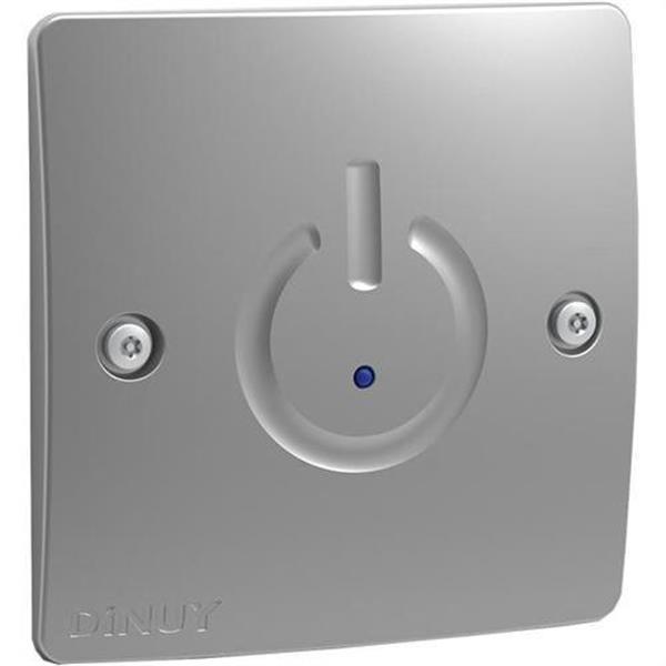 DINUY PT EMP EL6 Pulsador Pulsatemp empotrar táctil 3 hilos plata