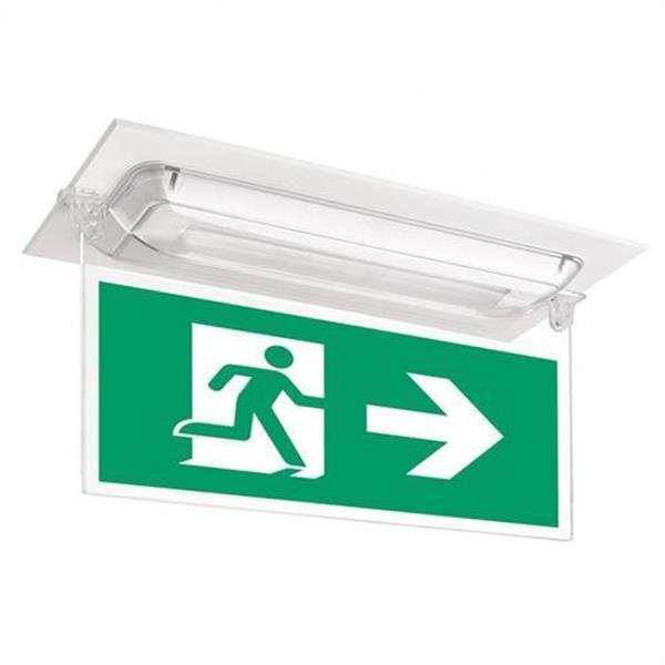 NORMALUX D-DBEL Marco/difusor banderola para empotrar DUNNA blanco