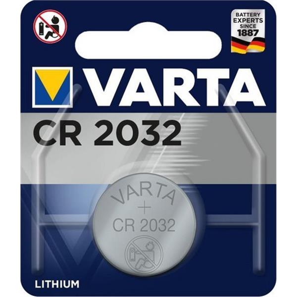 VARTA 6032112401 Pila botón CR2032 3V litio (Blíster 1u)