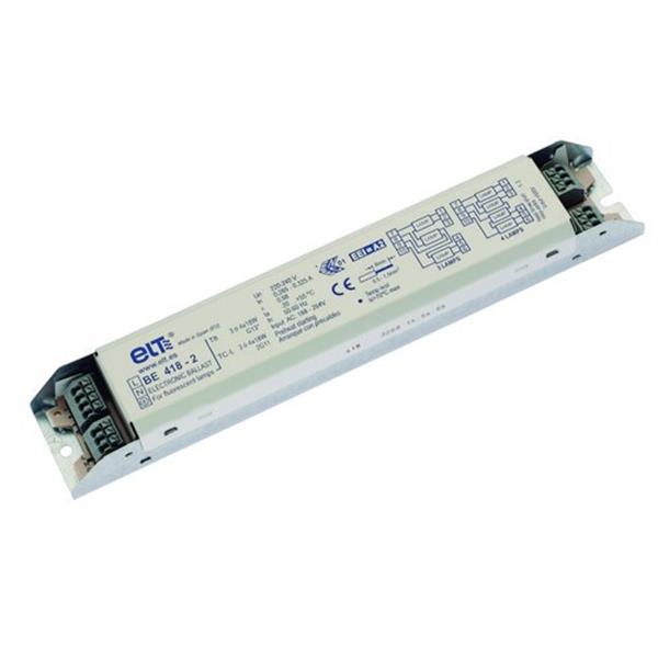 ELT 9640011 BALASTO FLUO BE 418-2 220-240V