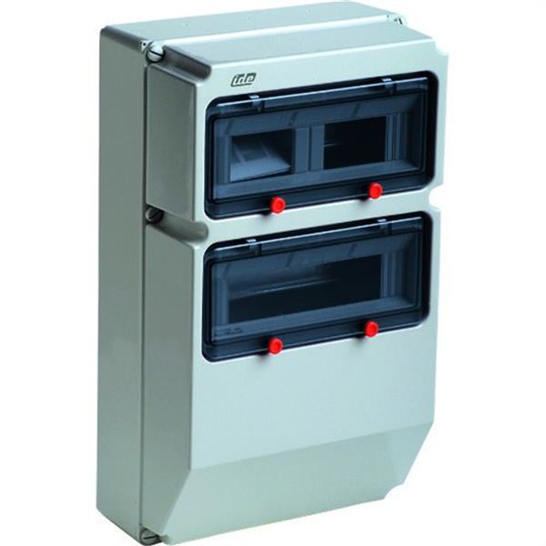 IDE 1724GM Caja Pryma 24 módulos protección IP67 297x504x177mm