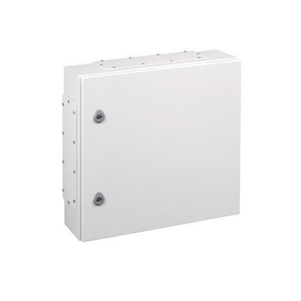 IDE AM4545 Registro secundario ICT de superficie 450x450 con placa de madera