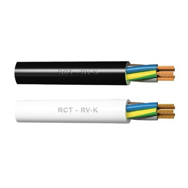GENERAL CABLE. 6205025014 CBL.MANGUERA CPR RV-K 0,6/1KV 5G2,5 negro (rollo 50m)