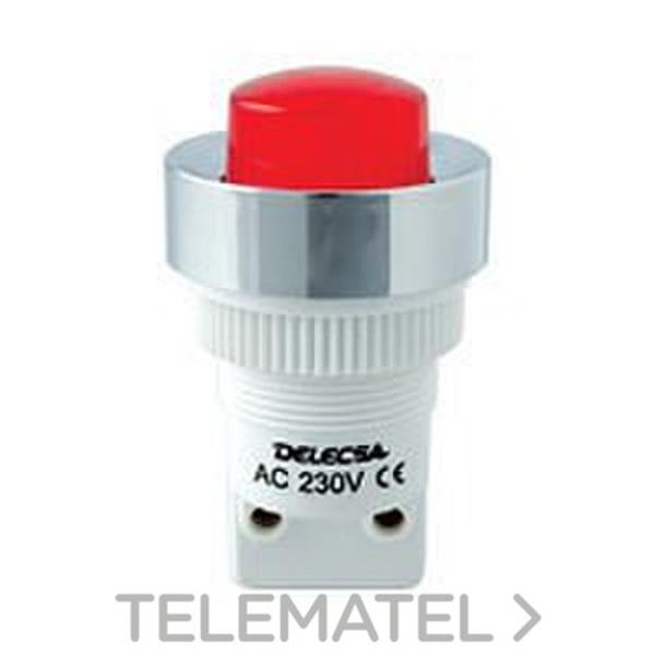 DELECSA 1411024RB PILOTO D1411 24V ROJO BORNES