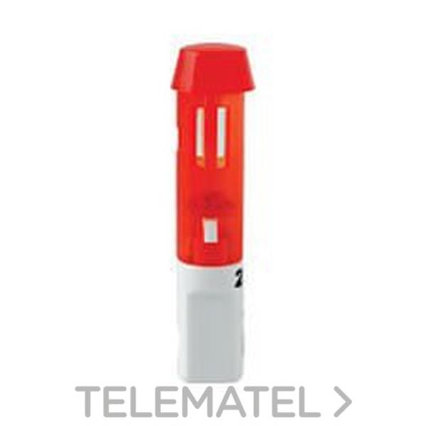 DELECSA 181024RLC PILOTO D181 24V ROJO LED CABLES