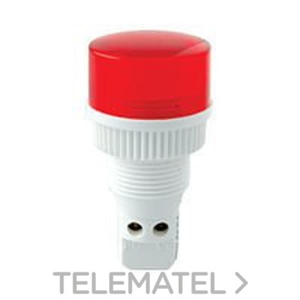 DELECSA 402220RB PILOTO D402 220V ROJO BORNES