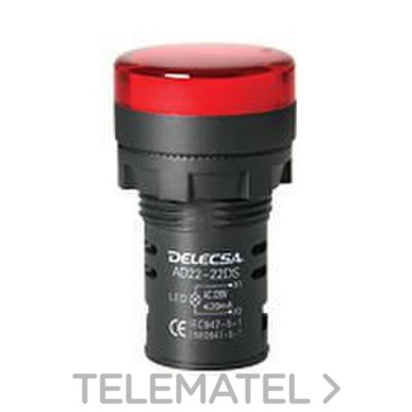 DELECSA 7022024A PILOTO D7022 24V AMBAR MULTI-LED