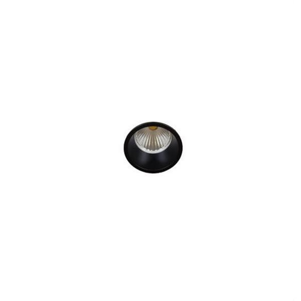 NEXIA 00293-1GU Downlight INOX_S diámetro 62x75 GU10 50W negro