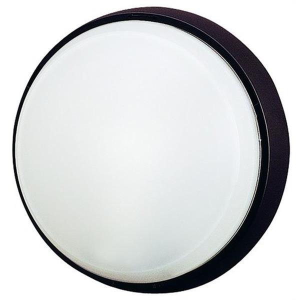 FENOPLASTICA 7100 N LED Aplique estanco redondo 18W 2100lm 4000K IP44 negro
