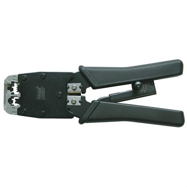 HAUPA 210857 Alicate engaste para rj-11 rj-12 rj-45