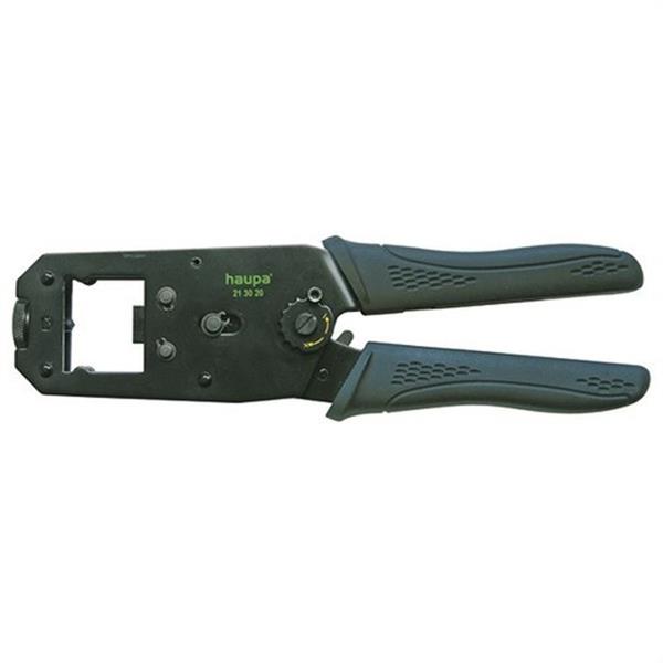 HAUPA 213020 Alicate engaste para conector modular