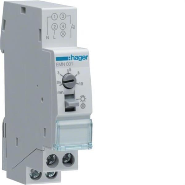 HAGER EMN001 Minutero escalera 30s 16A 230V 50-60Hz