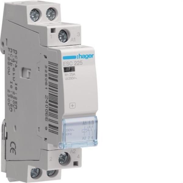 HAGER ESC225 Contactor 25A 2NA 230V