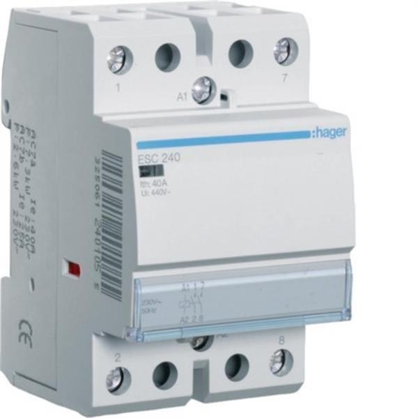 HAGER ESC240 Contactor 40A 2NA 230V