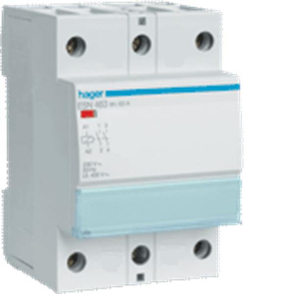 HAGER ESN240B *CONTACTOR SILENCIOSO SIN MANDO 230V 40A 2NA