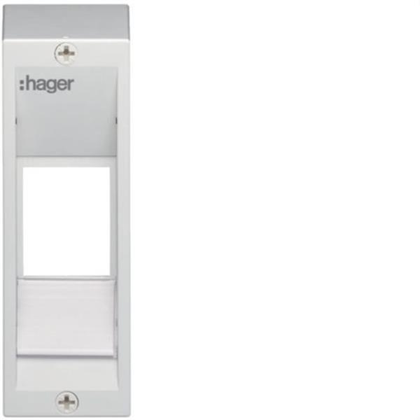 HAGER GD102B Caja superficie GD 1 fila 2m