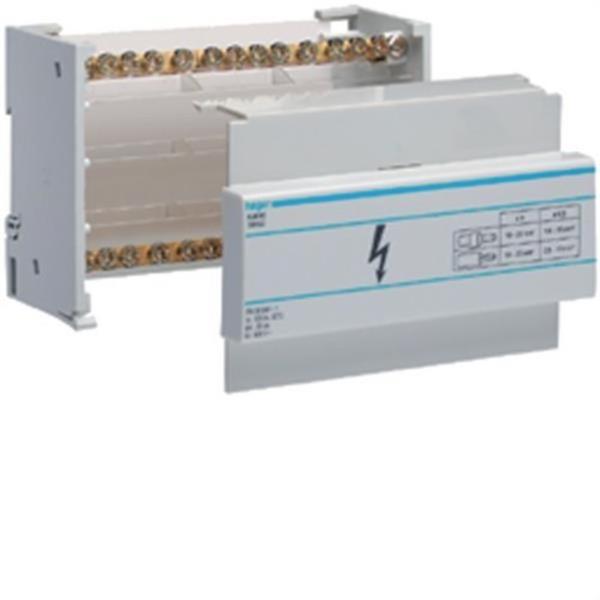 HAGER KJ01A Bloque de conexión escalonado bipolar VEGA D 90A