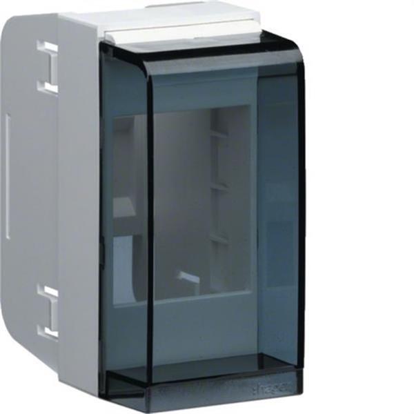 HAGER L4760 Soporte DIN para instalación con adaptador doble 45x45