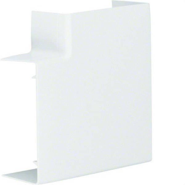 HAGER LFF400959010 Ángulo plano LF 40x90mm blanco nieve