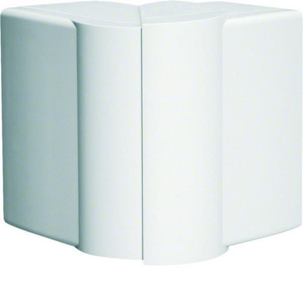HAGER LFF601139010 Ángulo exterior 1-4 compartimentos LF 60x110mm blanco nieve