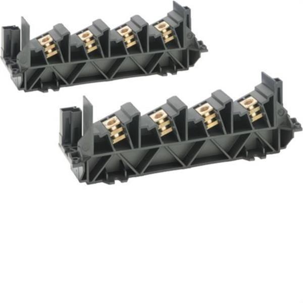 HAGER UC826 Soporte pletinas cobre para embarrado inclinado 630A armarios Quadro4/5/Plus