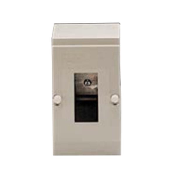 HAGER V5004 Cubrebornes con 4 módulos para ICP caja golf