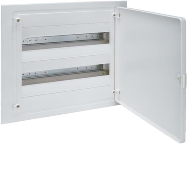 HAGER VF218PES Caja empotrar golf VF 2 filas 36 módulos puerta blanca regleta QC