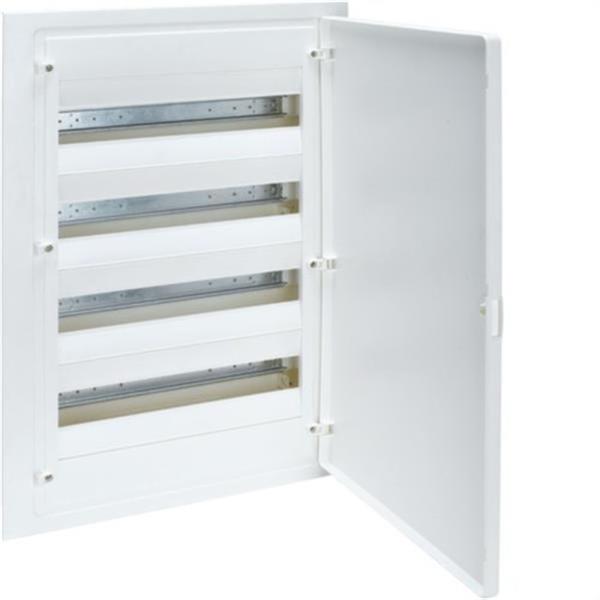 HAGER VF418PES Caja empotrar golf VF con 4 filas 72 módulos opaco blanca+QC