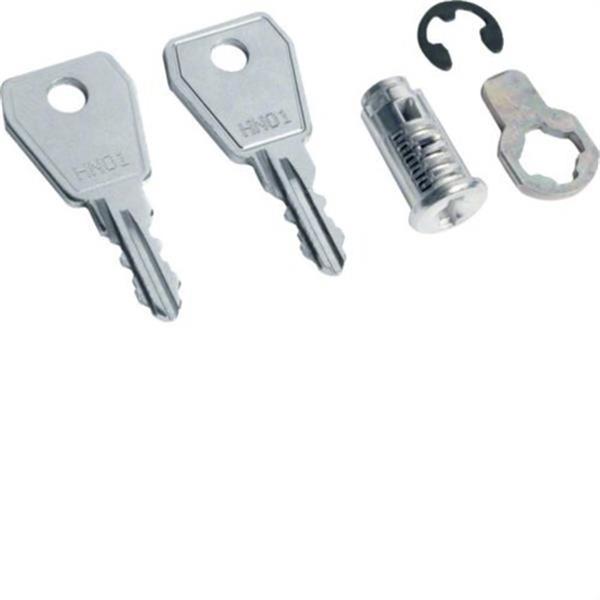 HAGER VZ302N Cerradura con llave sierra para caja golf VU/VA