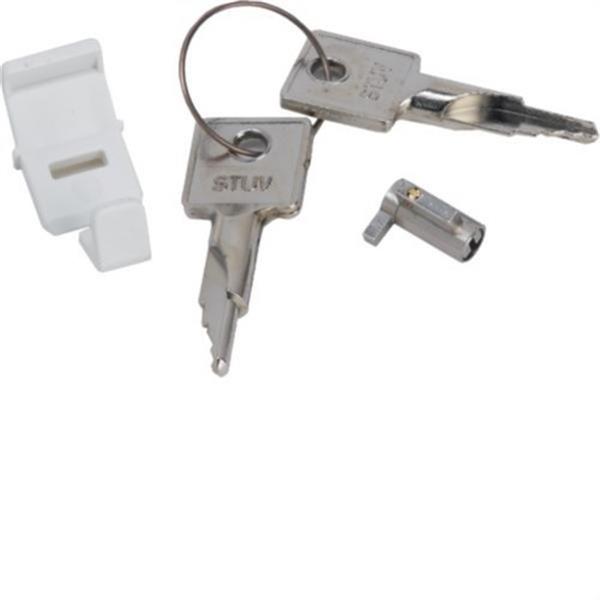 HAGER VZ794N Cerradura con 2 llaves para caja golf VF/VISON