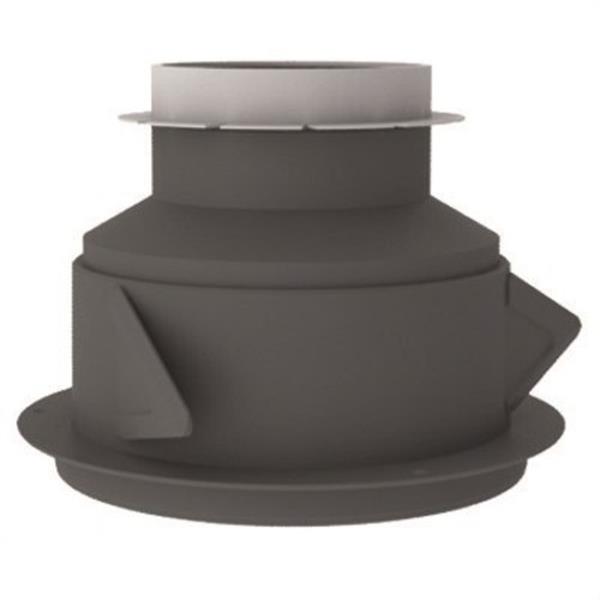 S & P 5209160000 Manguito 125/80 con abrazadera para boca