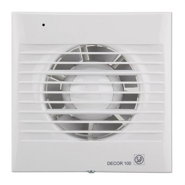 S & P 5210005400 Extractor baño DECOR-100-CRZ 13W 2500rpm