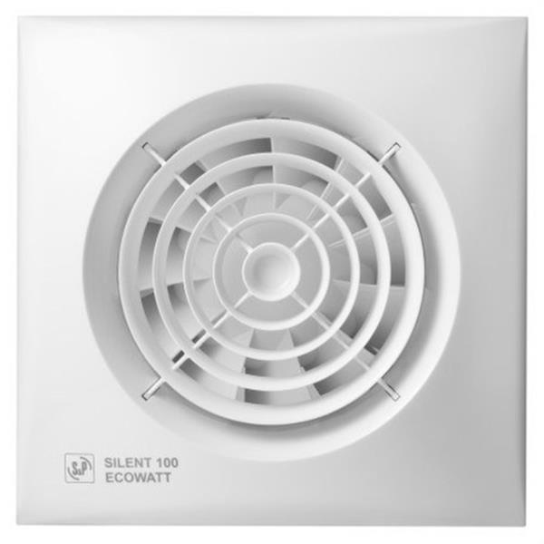 S & P 5210313200 Extractor baño SILENT100CHZ visual 8W 2100rpm