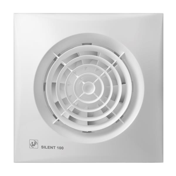 S & P 5210401500 Extractor baño SILENT-100-CRZ 8W 2100rpm