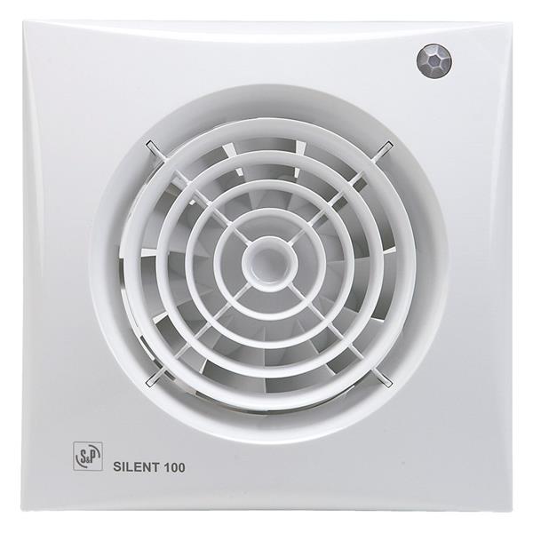S & P 5210406400 Extractor baño SILENT-100-CDZ 8W 2100rpm