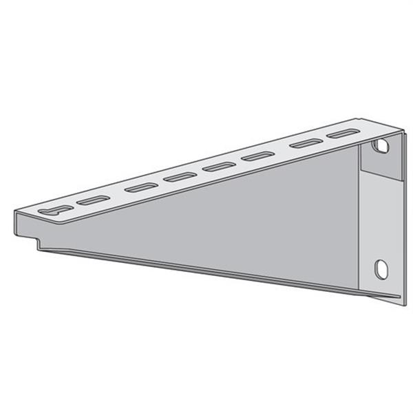INTERFLEX SHE30S Soporte horizontal escuadra 300mm galvanizado sendzimir
