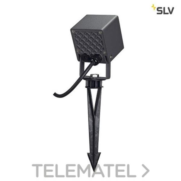 SLV 231035 Luminaria SMALL cuadrado LED SPOT 6W 3000K antracita