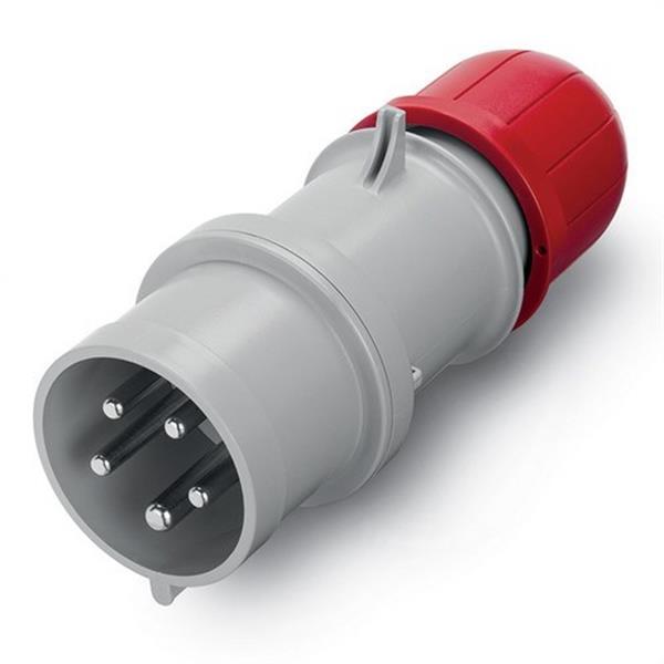 SCAME 213.1637 Clavija aérea 3P+N+T 16A IP44 346-415V corriente alterna