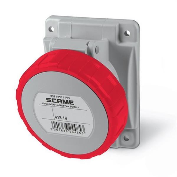 SCAME 418.1667 Base OPTIMA 3P+N+T IP67 16A 6h