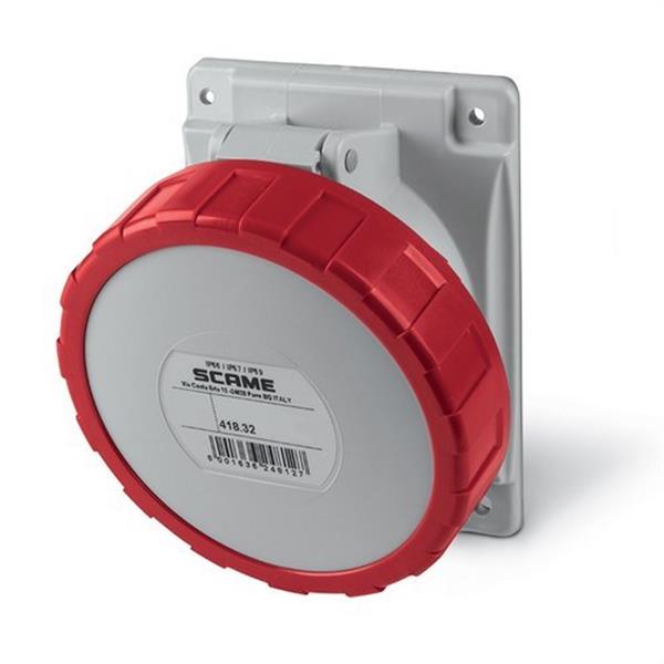 SCAME 418.3266 Base OPTIMA 3P+T IP67 32A 6h