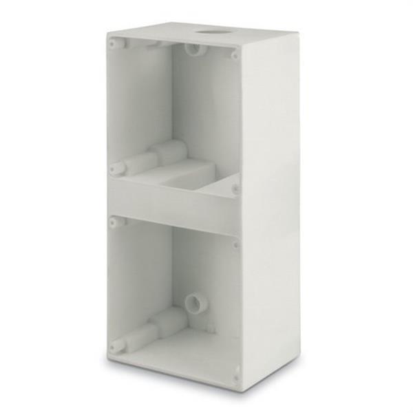 SCAME 572.0322 Caja torreta 2 tomas 136x275mm