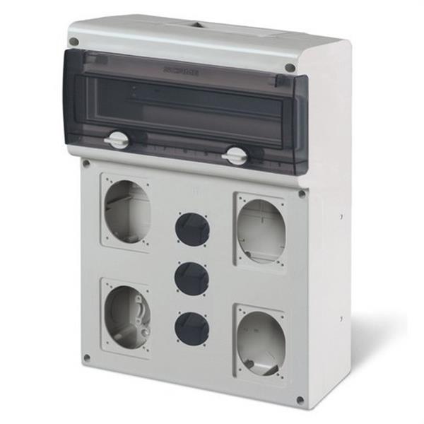 SCAME 632.5520-000 Cuadro de distribución BLOCK5 panel mixto 7 toma